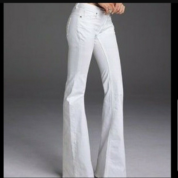 Citizens Of Humanity Denim - COH Hutton White High Rise Wide Leg Jeans, 29